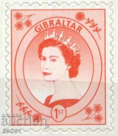 Pure stamp Queen Elizabeth II 1999 of Gibraltar