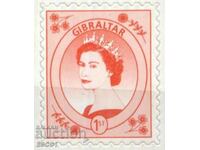 Pure stamp Queen Elizabeth II 1999 of Gibraltar
