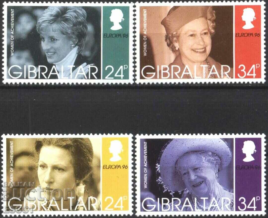 Чисти марки Европа СЕПТ Кралица Елизабет II 1996 Гибралтар