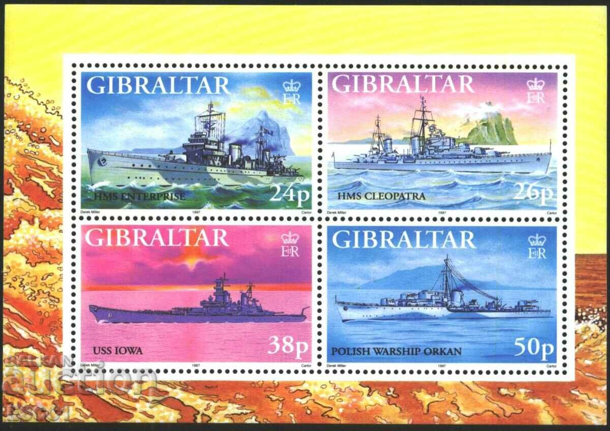 Clean block Ships 1997 from Gibraltar