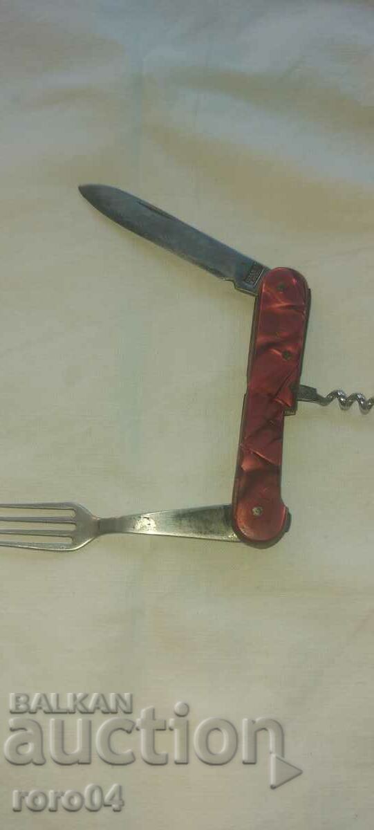 OLD POCKET KNIFE - TERVEL STAINLESS STEEL