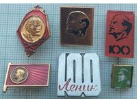 16580 Badge - Lenin - LOT 6 pcs.