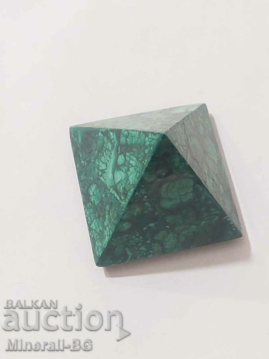 Malachite pyramid