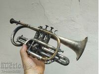 Old wind musical instrument