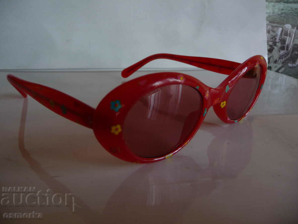 Livrarea Ochelari de soare pentru copii rosii cu flori soare mare moda Livrarea Ochelari de soare pentru copii rosii cu flori soare mare moda