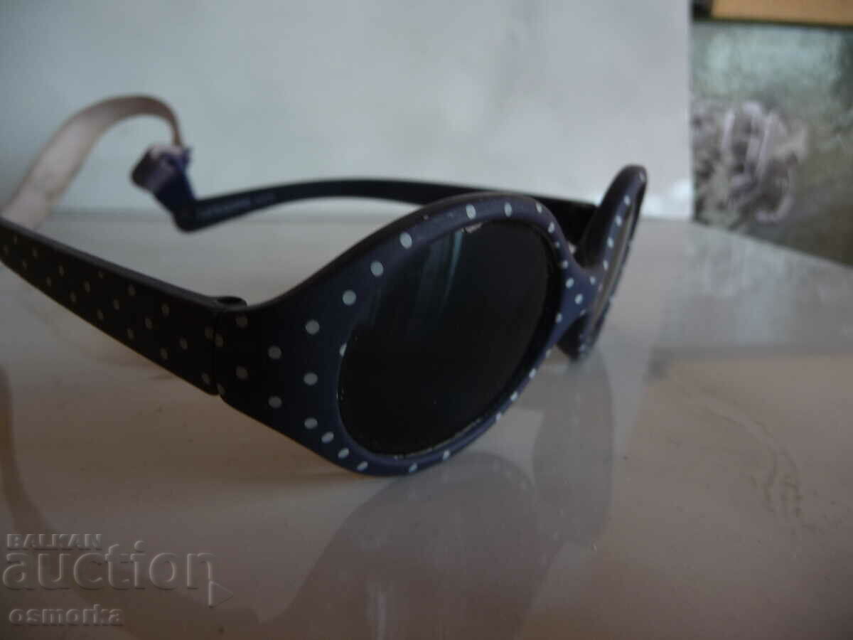 Children's sunglasses black with white dots sun sea fashion ma - 5 Children's sunglasses black with white dots sun sea fashion ma - 5