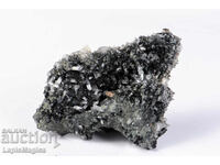 Sphalerite and druse quartz from Bulgaria 198g