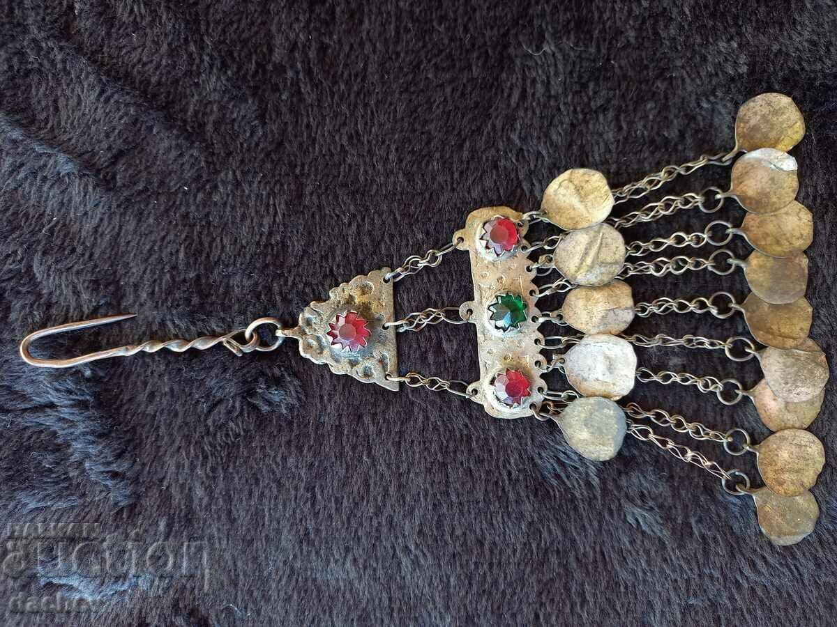 Old Silver Revival-era filigree brooch ornament costume 19th Century with price 210.00 BGN | € 107.37 Old Silver Revival-era filigree brooch ornament costume 19th Century with price 210.00 BGN | € 107.37