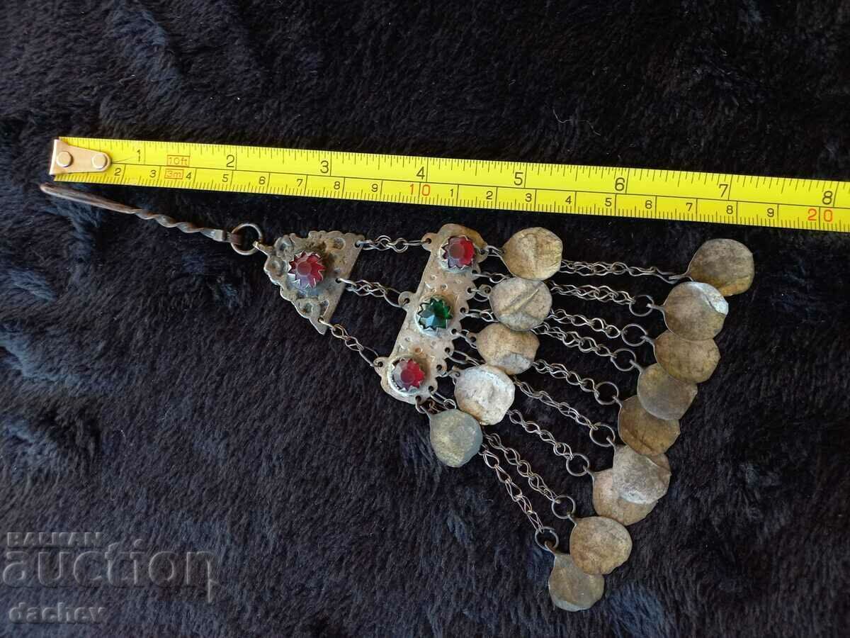 Old Silver Revival-era filigree brooch ornament costume 19th Century - 6 Old Silver Revival-era filigree brooch ornament costume 19th Century - 6