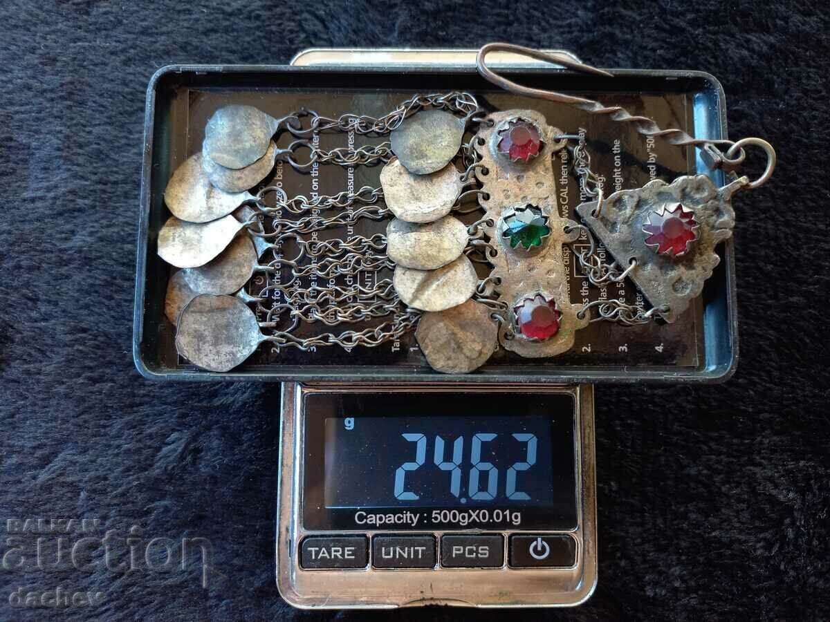 Old Silver Revival-era filigree brooch ornament costume 19th Century - 7 Old Silver Revival-era filigree brooch ornament costume 19th Century - 7