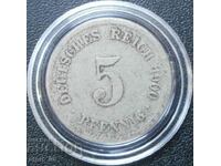 5 pfennig 1900