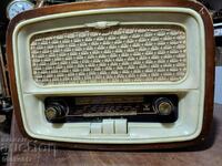 Old radio R545 Orion wooden box