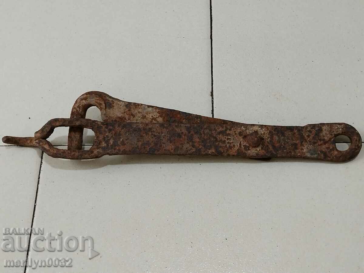 Παλιά σκαλιστό σφυρήλατο λουκέτο πρωτόγονη αλυσίδα - 5 Παλιά σκαλιστό σφυρήλατο λουκέτο πρωτόγονη αλυσίδα - 5