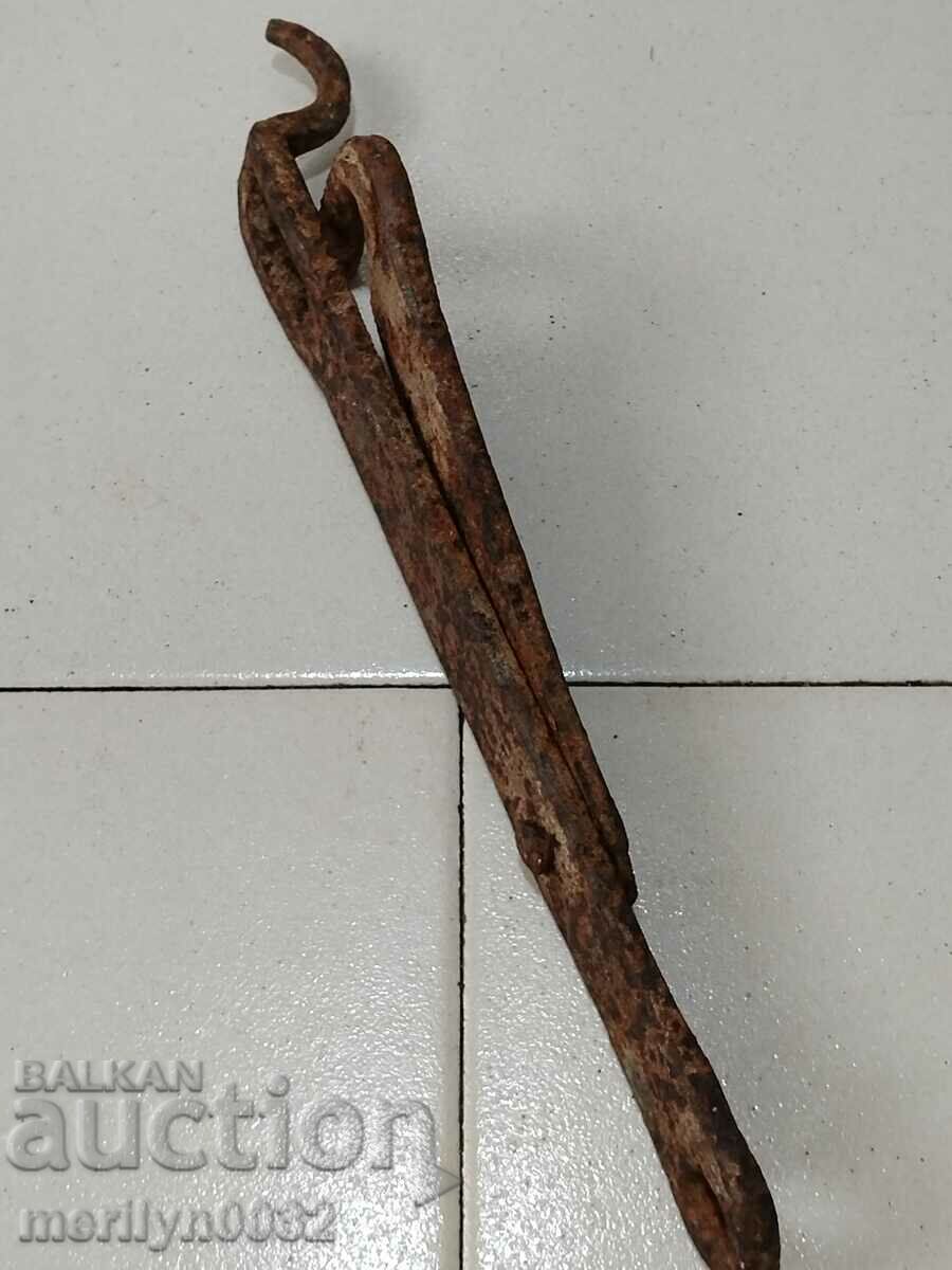 Παλιά σκαλιστό σφυρήλατο λουκέτο πρωτόγονη αλυσίδα - 6 Παλιά σκαλιστό σφυρήλατο λουκέτο πρωτόγονη αλυσίδα - 6