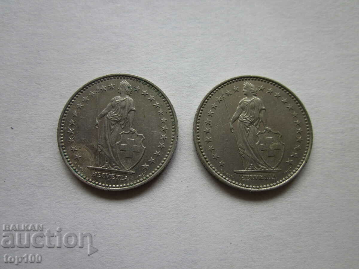 LOT OF SWISS FRANCIS 1988. BZC !!! with price 3.00 BGN | € 1.53 LOT OF SWISS FRANCIS 1988. BZC !!! with price 3.00 BGN | € 1.53