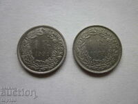 LOT OF SWISS FRANCIS 1988. BZC !!!