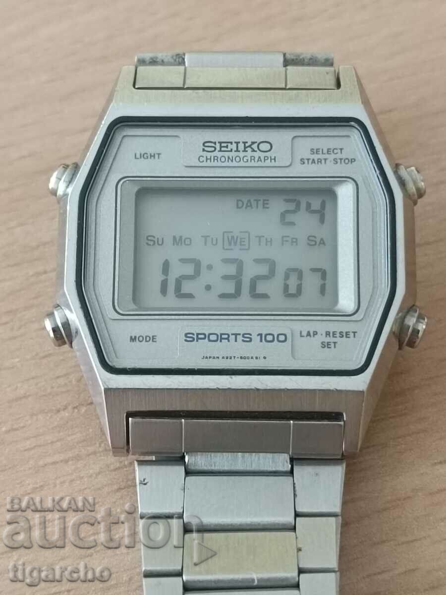 Seiko chronograph watch