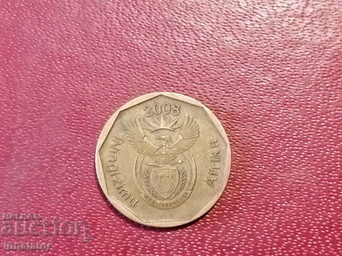 South Africa 10 cents 2008