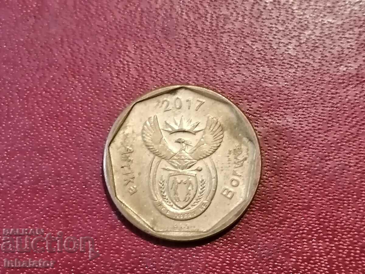 South Africa 20 cents 2017