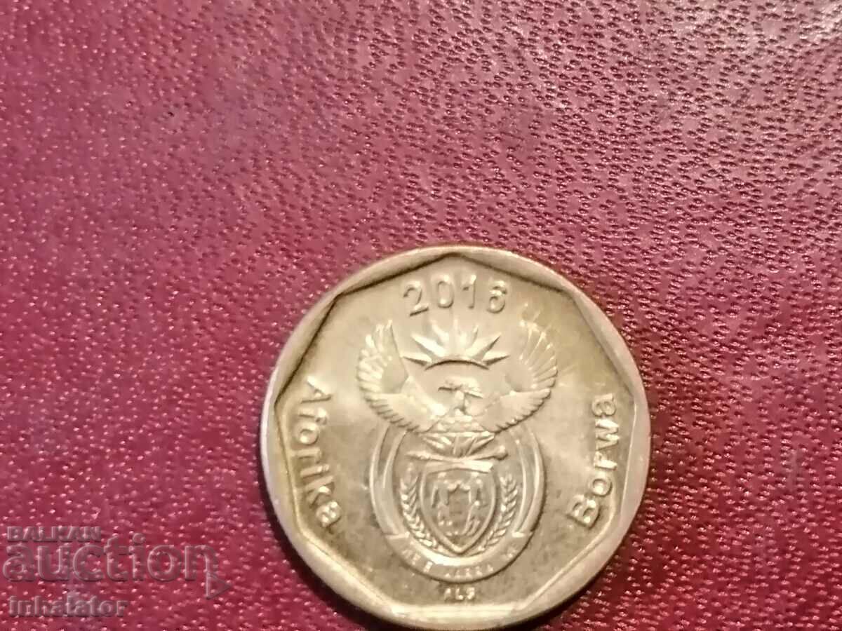 South Africa 20 cents 2016