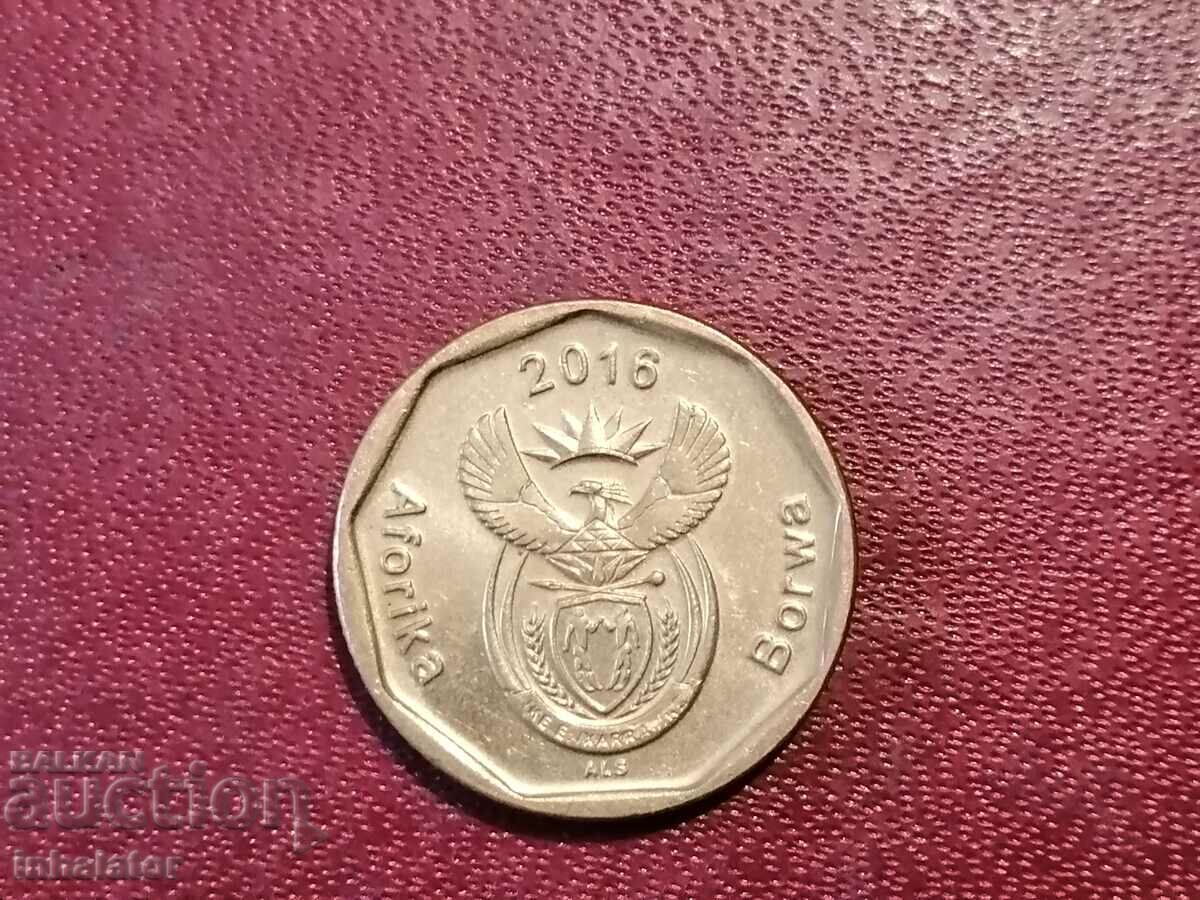 South Africa 20 cents 2016