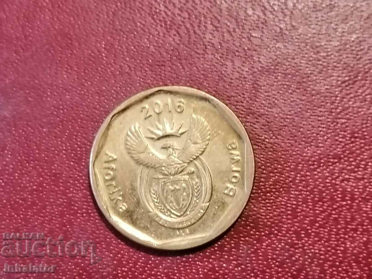 South Africa 20 cents 2016