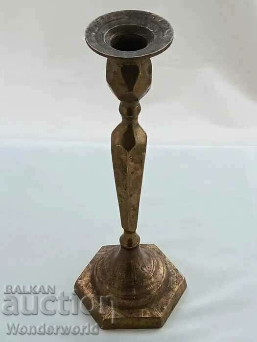 Sfeșnic masiv german antic - antic frumos Sfeșnic masiv german antic - antic frumos