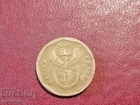 South Africa 20 cents 2004