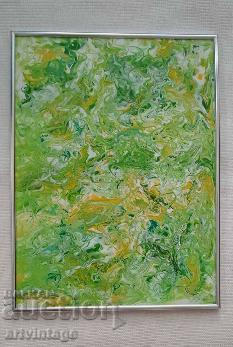 Culoare Pictură abstractă 30/21 cm.