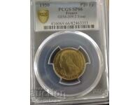 Пробна монета- ” Essai ” - 20Fr. 1950 PCGS SP66