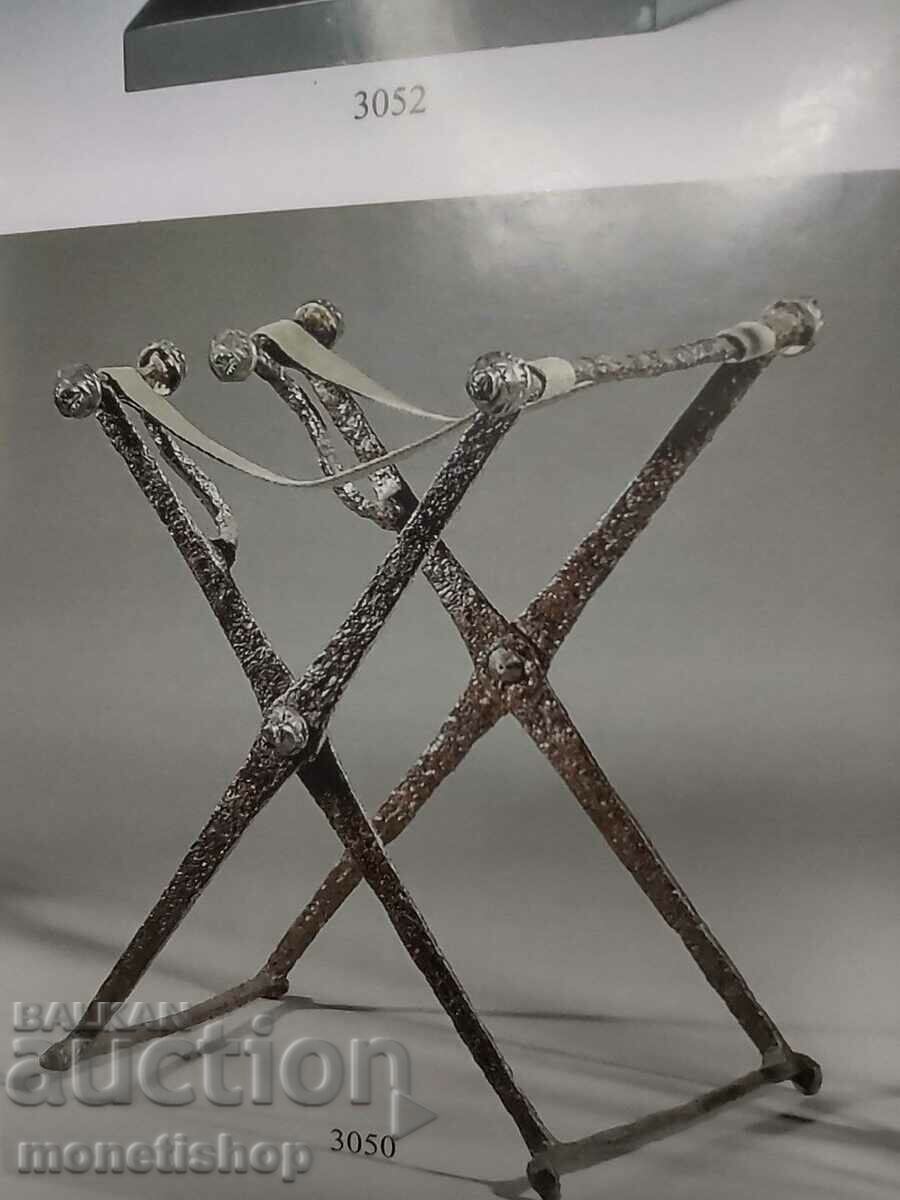 REPLICA DE BRONZ A APLICII DE SCAUN ROMAN - 6 REPLICA DE BRONZ A APLICII DE SCAUN ROMAN - 6