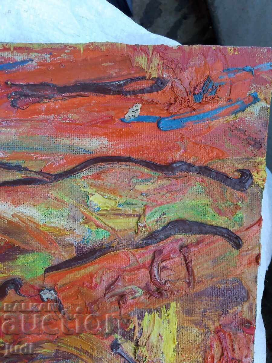 Delivery of King's oil painting Delivery of King's oil painting