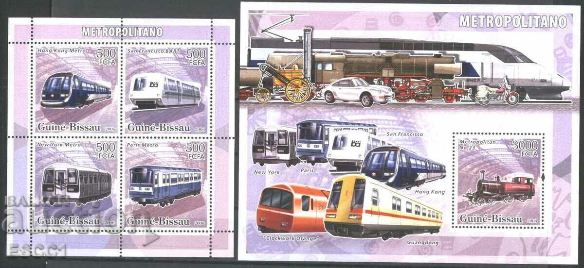 Чисти блокове Транспорт   Метро 2006 от Гвинея Бисау