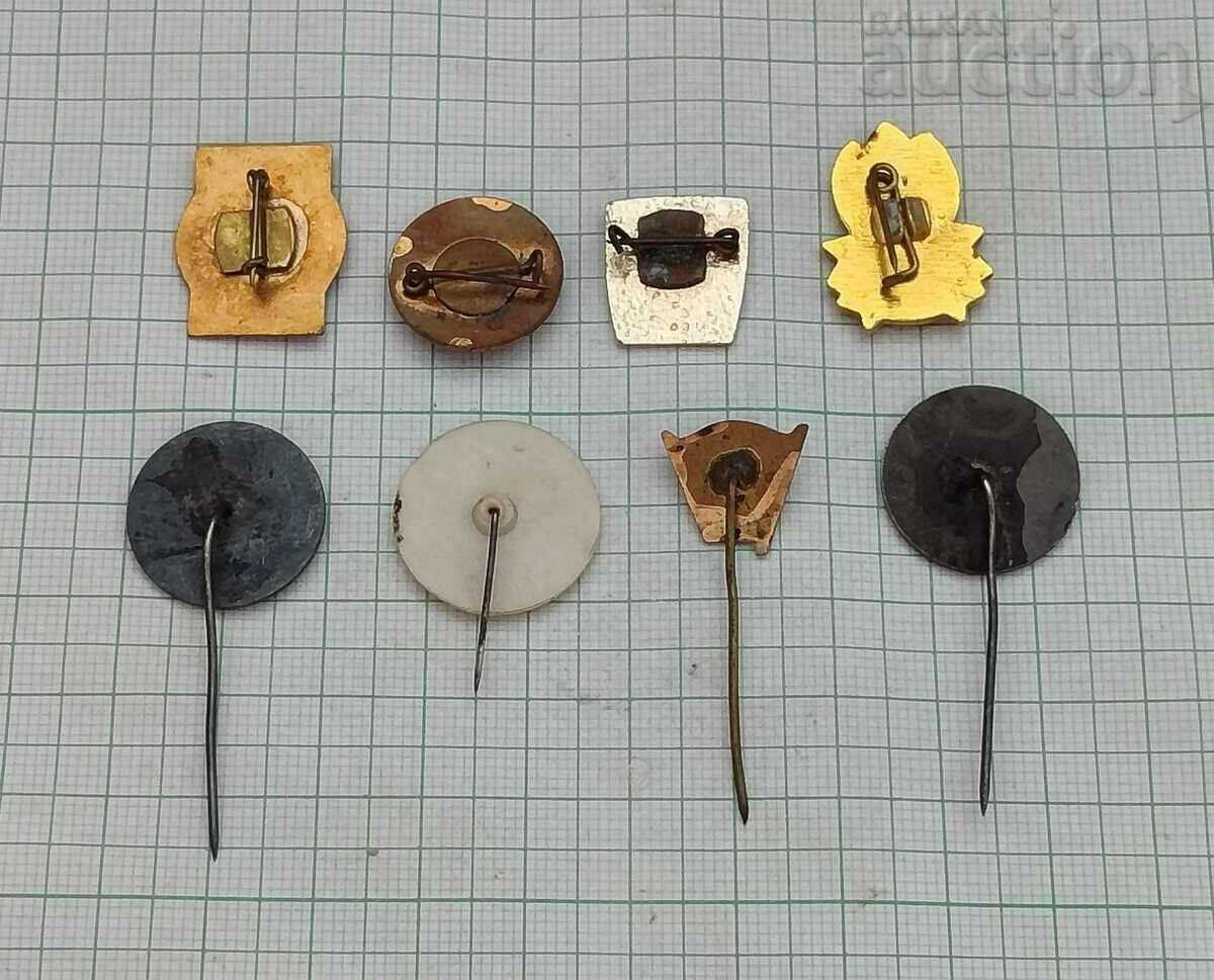 GEORGI DIMITROV BADGES LOT 7 NUMBERS with price 8.00 BGN | € 4.09 GEORGI DIMITROV BADGES LOT 7 NUMBERS with price 8.00 BGN | € 4.09