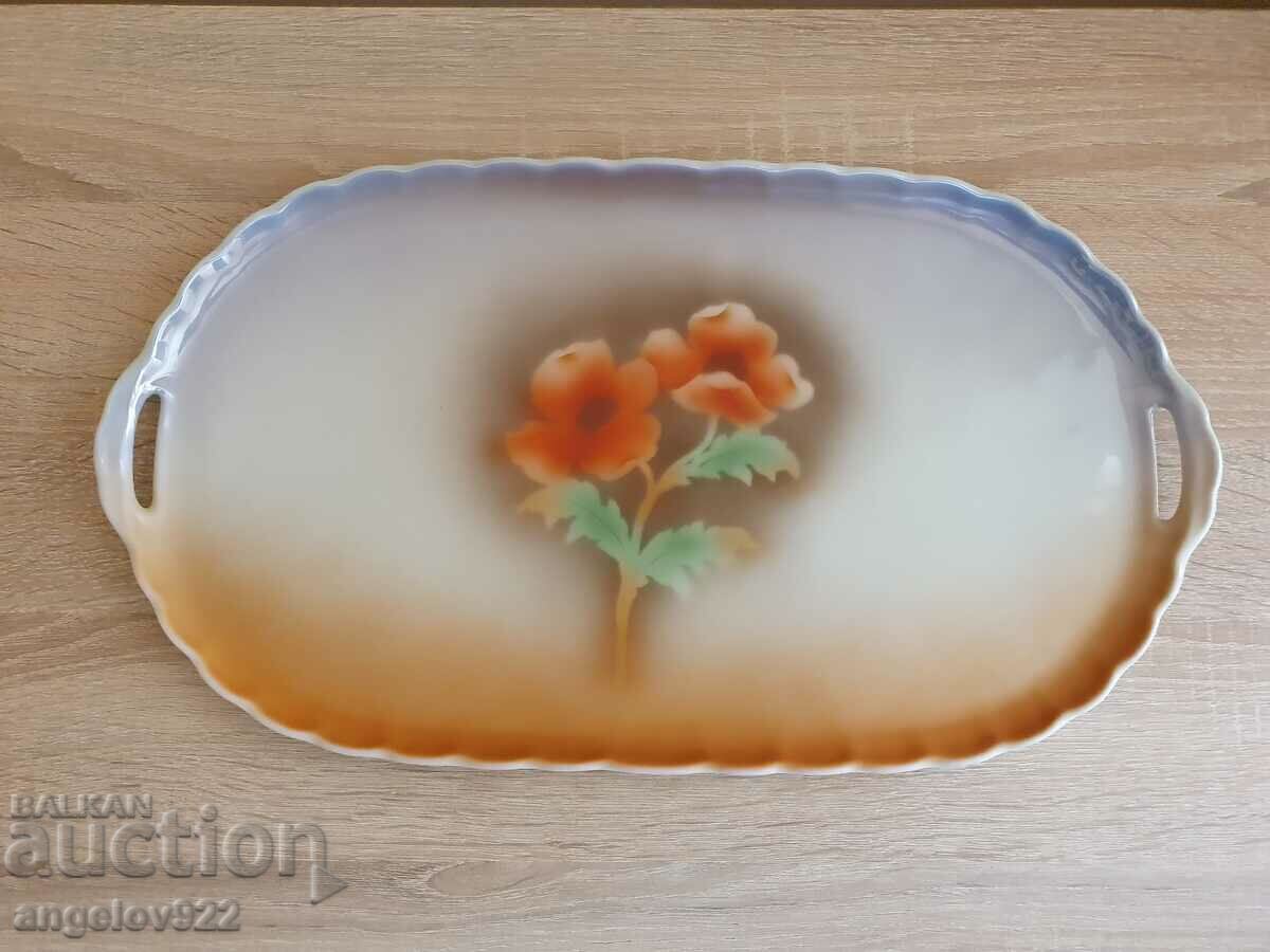 Czech porcelain plate VICTORIA
