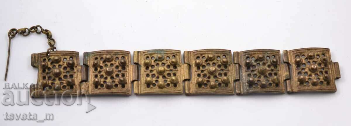 Βραχιόλι από φιλιγκράν αντίκα, λαϊκή φορεσιά - 5