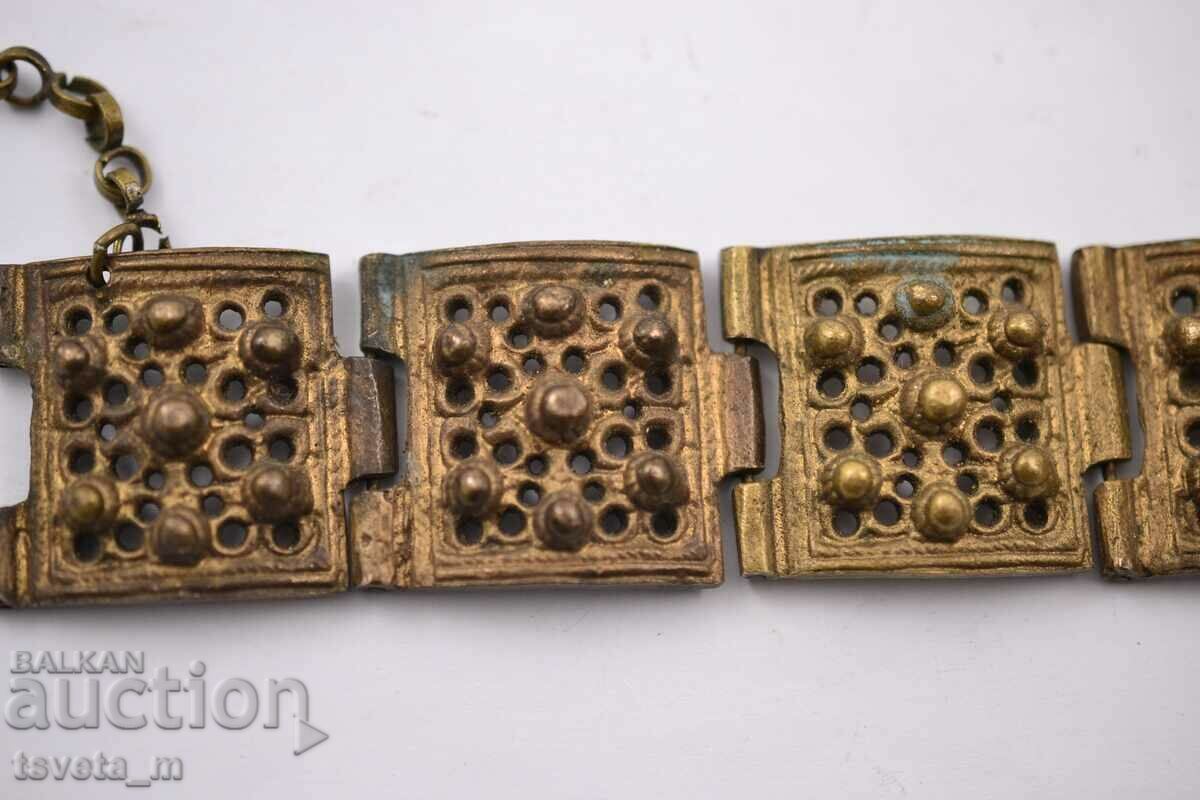 Βραχιόλι από φιλιγκράν αντίκα, λαϊκή φορεσιά - 6