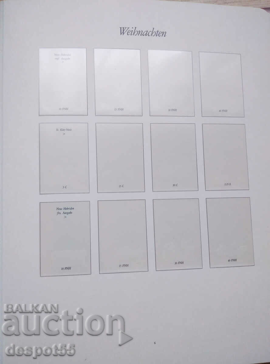 Licitație Liant gol „Borek” în 2 volume pe tema „Crăciun”.