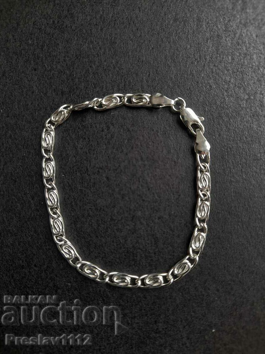 Silver plated bracelet