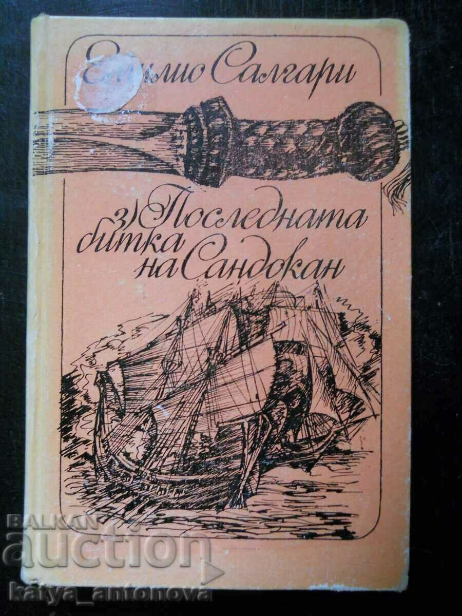 Emilio Salgari „Ultima bătălie de la Sandokan”