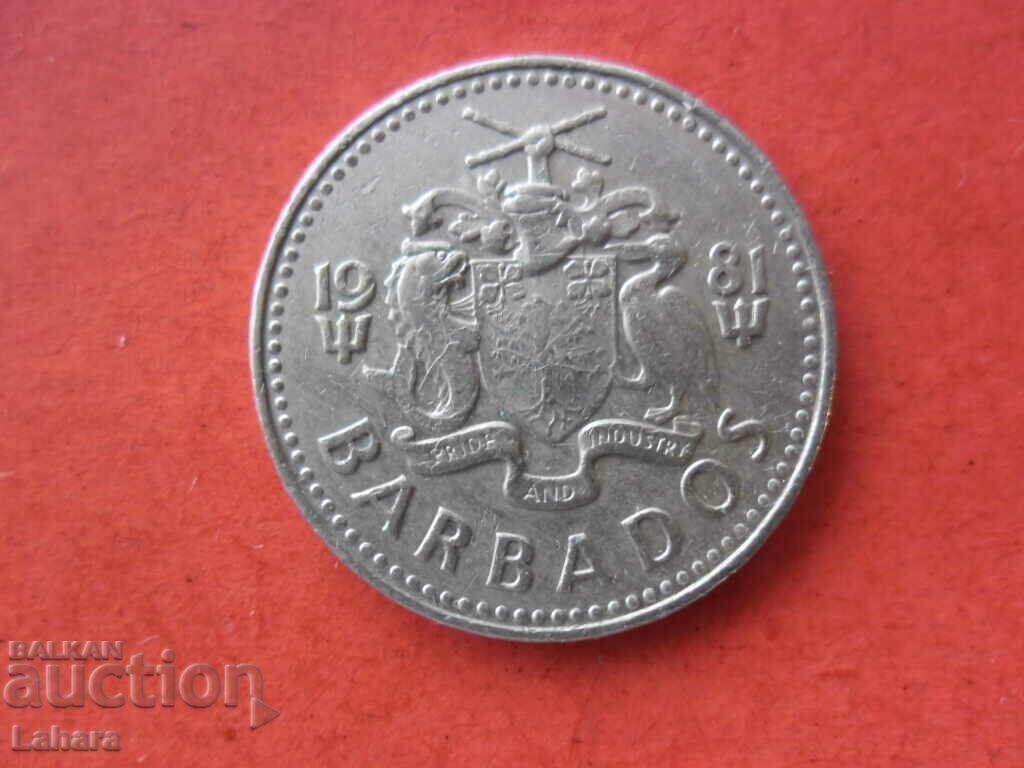 25 cents 1981 Barbados with price 2.00 BGN | € 1.02 25 cents 1981 Barbados with price 2.00 BGN | € 1.02
