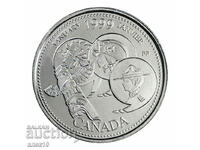 Canada 25 cents 1999