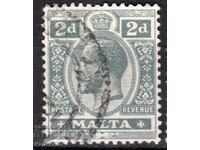 GB/Malta-1914-Regular-KE V, stamp