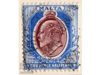 GB/Malta-1903-Regular-KE VII, stamp