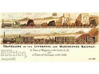 1980. Marea Britanie. Calea ferată Liverpool-Manchester