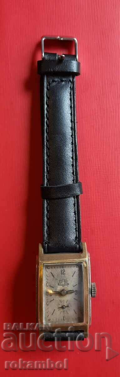 Auction German GUB Glashùtte i/Sa 1948-1951 wristwatch Auction German GUB Glashùtte i/Sa 1948-1951 wristwatch