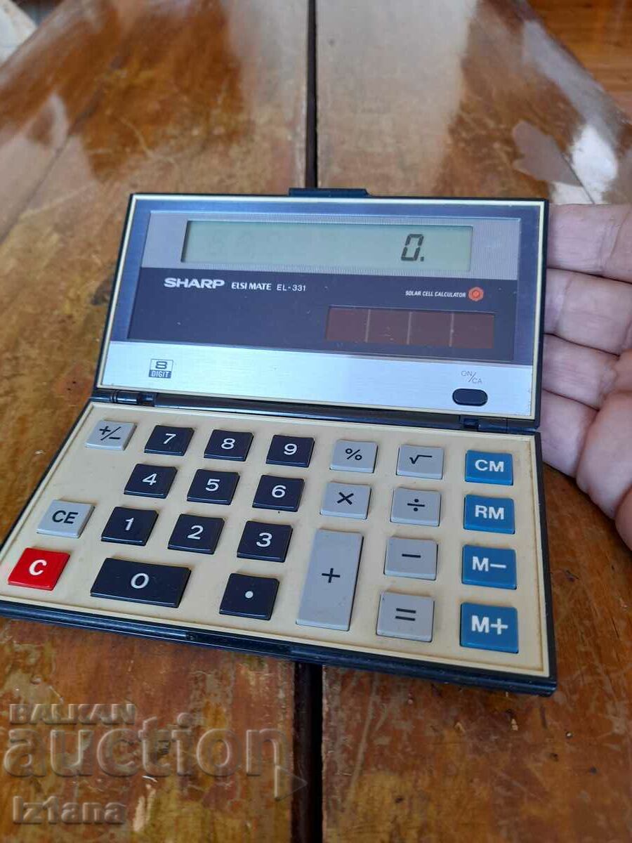 Auction  Old Sharp Elsi Mate EL-331 calculator