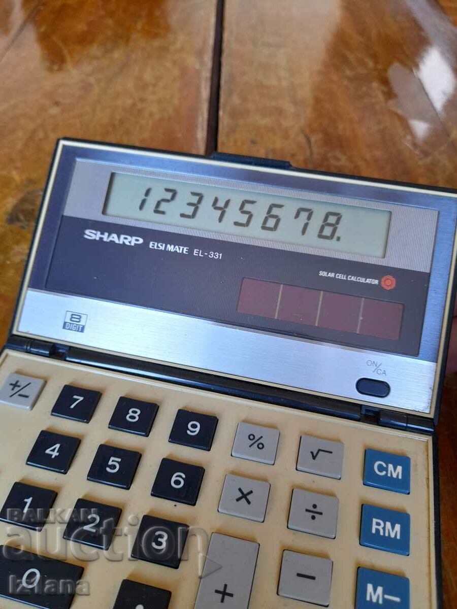 Old Sharp Elsi Mate EL-331 calculator - 5
