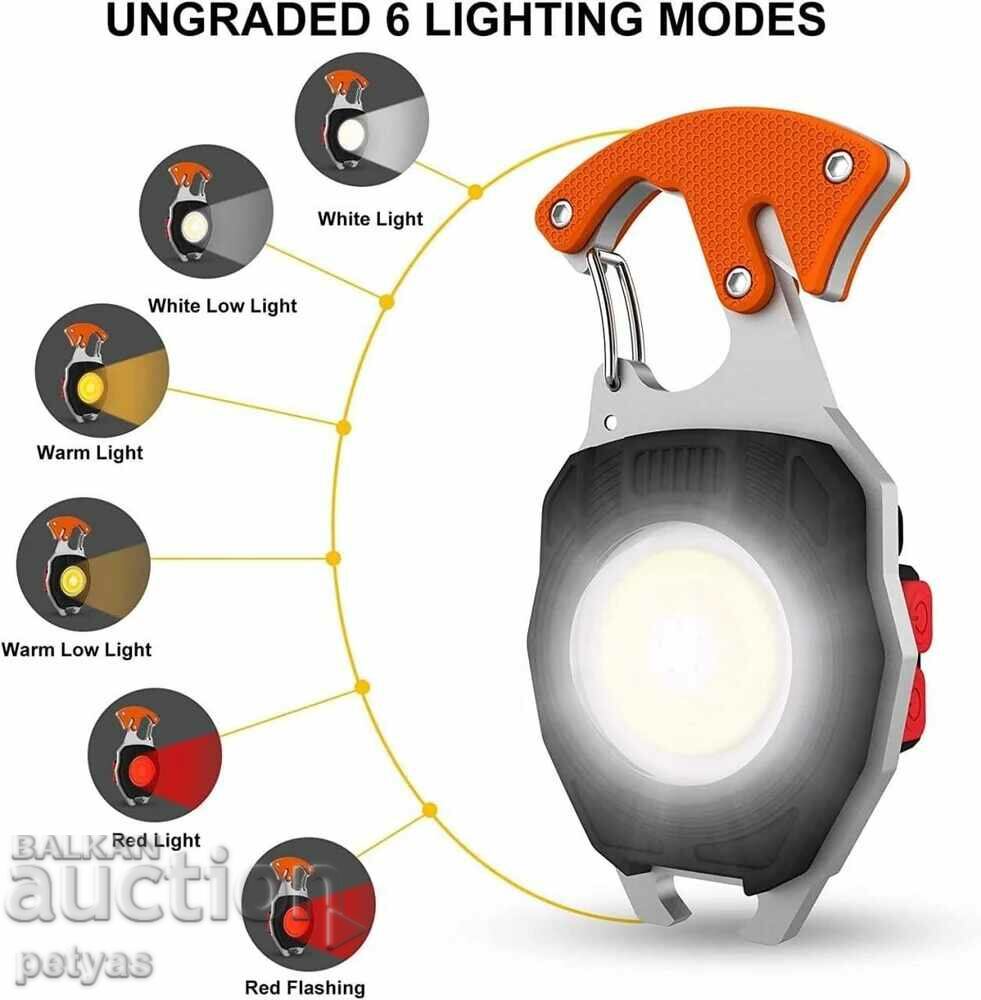 Auction Waterproof spotlight, opener, lighter, whistle, Auction Waterproof spotlight, opener, lighter, whistle,
