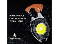 Waterproof spotlight, opener, lighter, whistle,